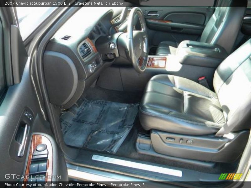 Graystone Metallic / Ebony 2007 Chevrolet Suburban 1500 LTZ