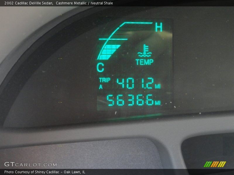 Cashmere Metallic / Neutral Shale 2002 Cadillac DeVille Sedan