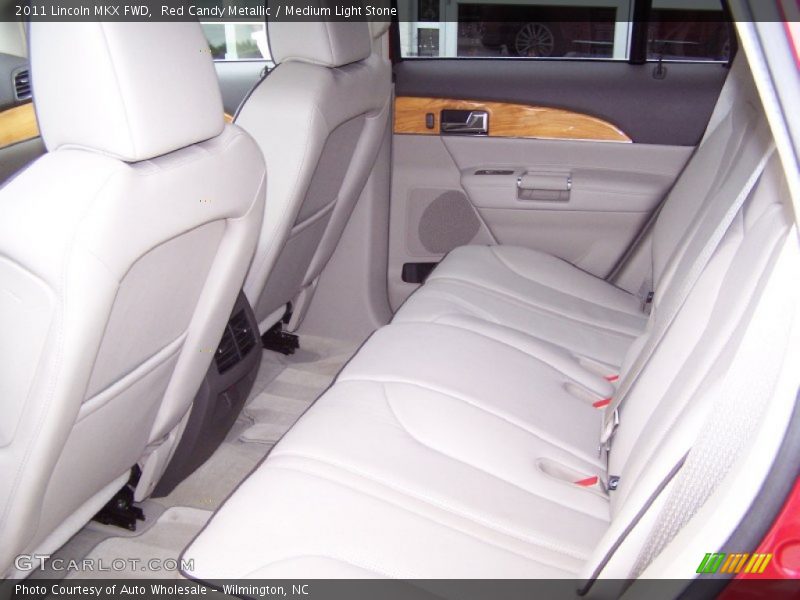 Red Candy Metallic / Medium Light Stone 2011 Lincoln MKX FWD