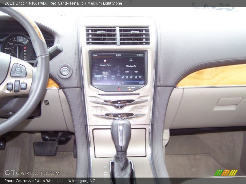 Red Candy Metallic / Medium Light Stone 2011 Lincoln MKX FWD