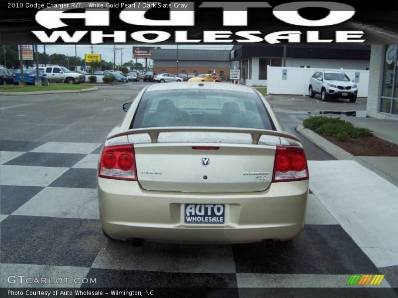 White Gold Pearl / Dark Slate Gray 2010 Dodge Charger R/T