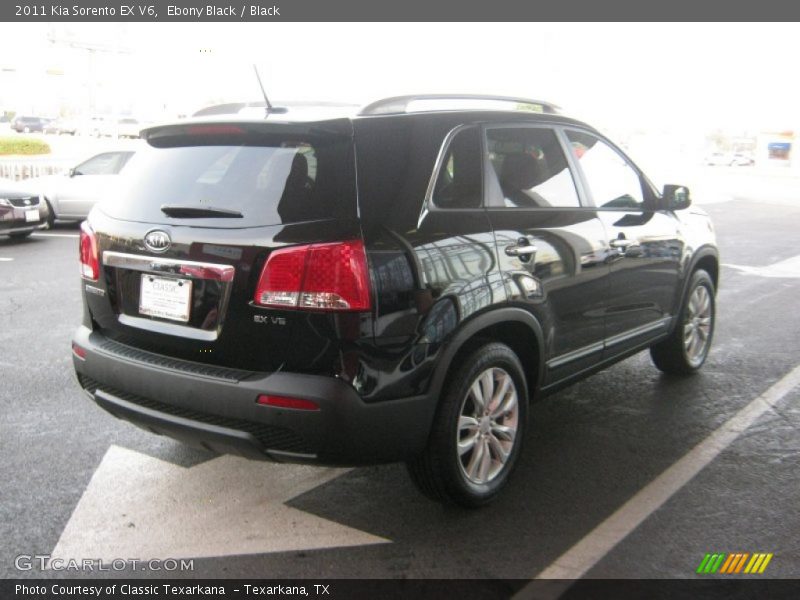 Ebony Black / Black 2011 Kia Sorento EX V6