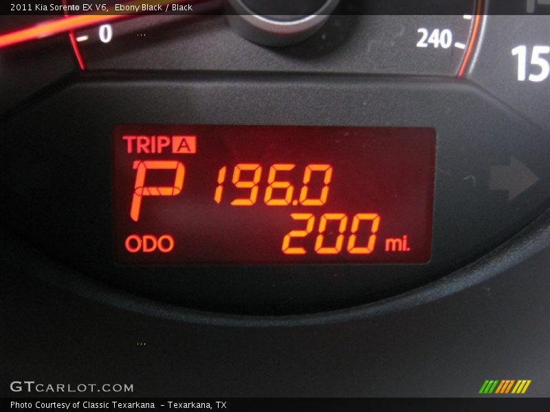 Ebony Black / Black 2011 Kia Sorento EX V6