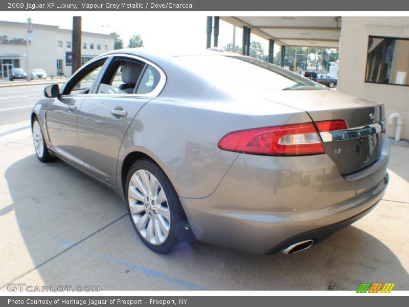 Vapour Grey Metallic / Dove/Charcoal 2009 Jaguar XF Luxury