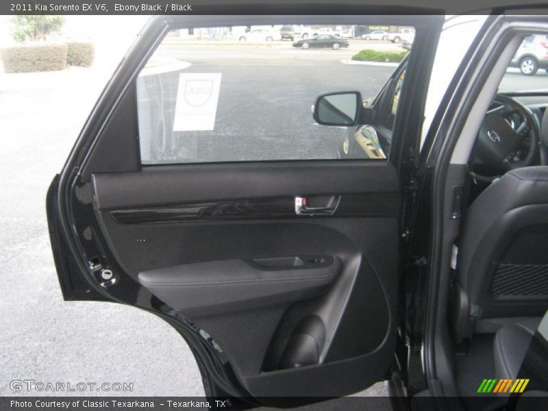 Ebony Black / Black 2011 Kia Sorento EX V6