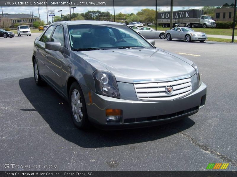 Silver Smoke / Light Gray/Ebony 2006 Cadillac CTS Sedan