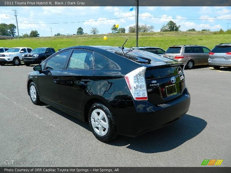 Black / Dark Gray 2011 Toyota Prius Hybrid III