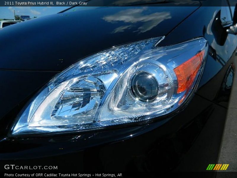Black / Dark Gray 2011 Toyota Prius Hybrid III