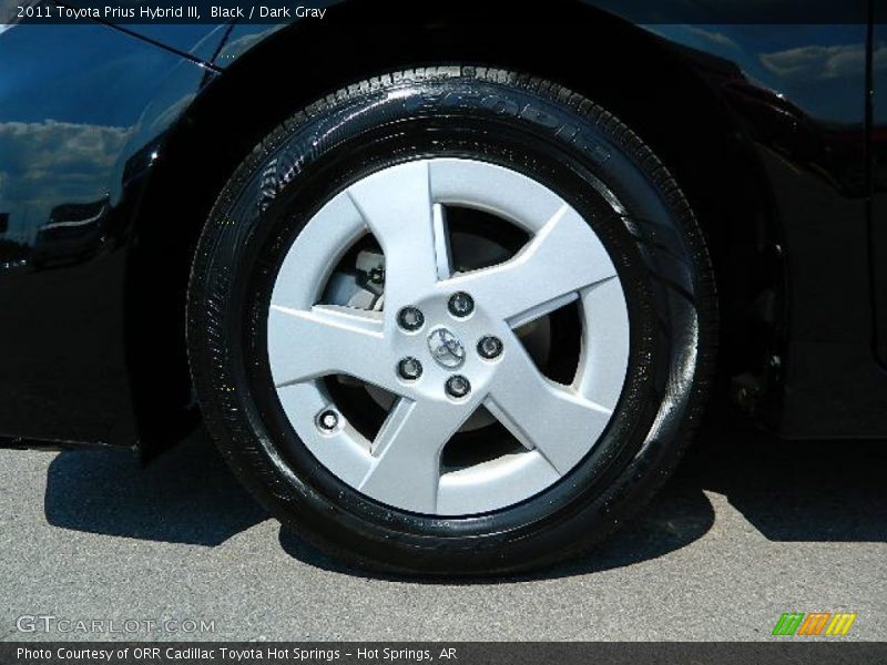 Black / Dark Gray 2011 Toyota Prius Hybrid III