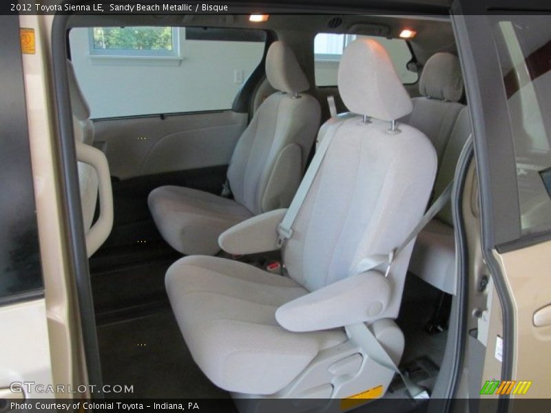 Sandy Beach Metallic / Bisque 2012 Toyota Sienna LE