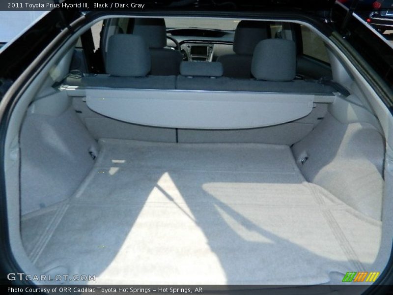 Black / Dark Gray 2011 Toyota Prius Hybrid III