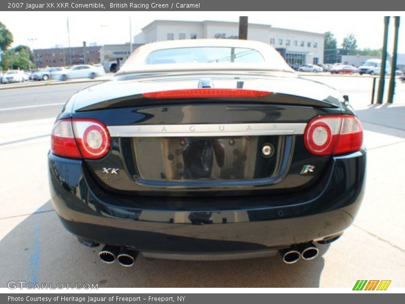 British Racing Green / Caramel 2007 Jaguar XK XKR Convertible