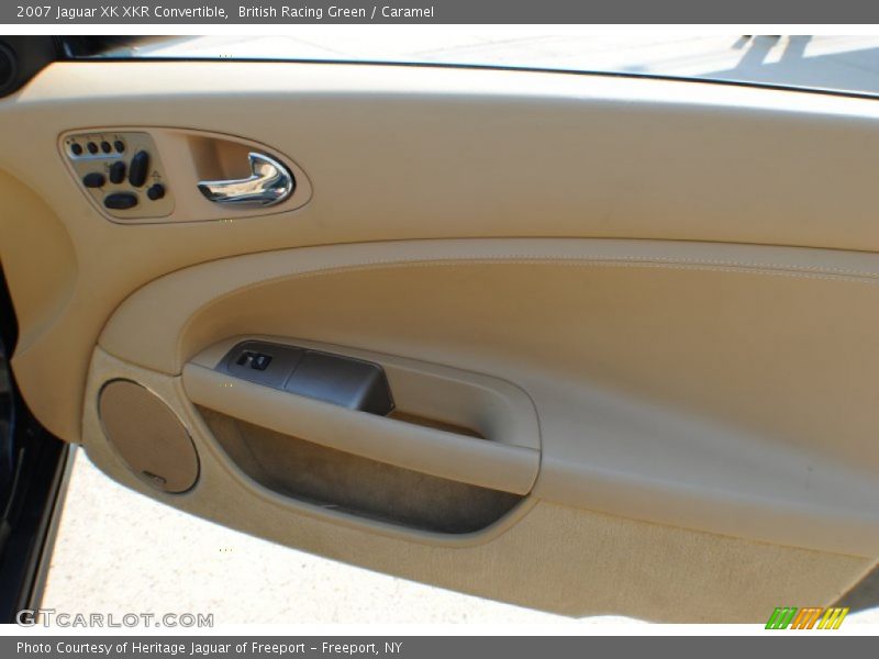 British Racing Green / Caramel 2007 Jaguar XK XKR Convertible