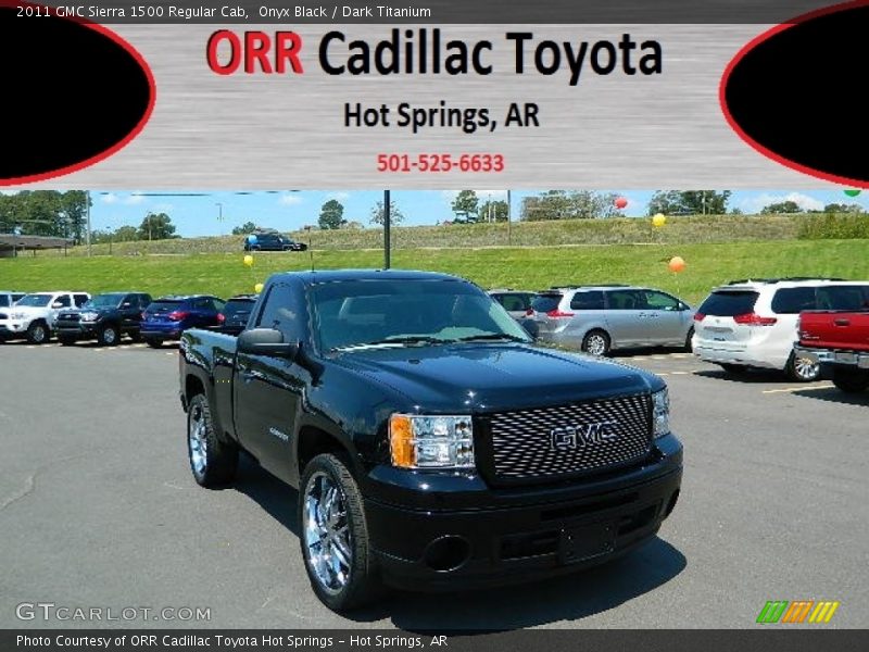 Onyx Black / Dark Titanium 2011 GMC Sierra 1500 Regular Cab