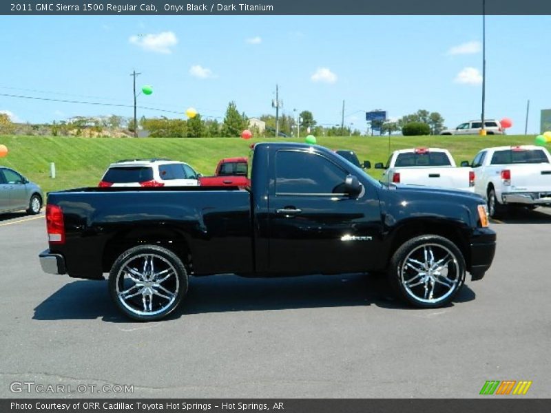 Onyx Black / Dark Titanium 2011 GMC Sierra 1500 Regular Cab