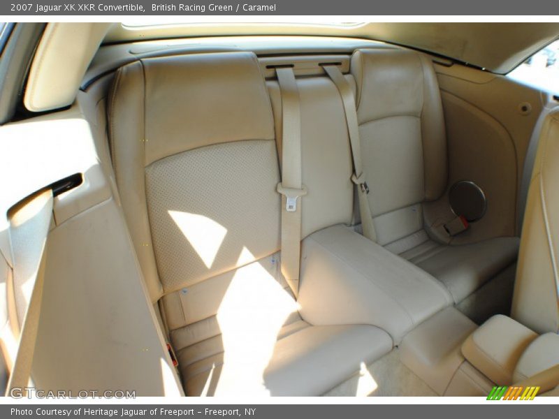 British Racing Green / Caramel 2007 Jaguar XK XKR Convertible