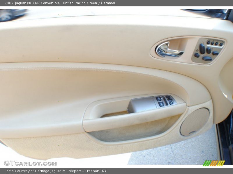 British Racing Green / Caramel 2007 Jaguar XK XKR Convertible