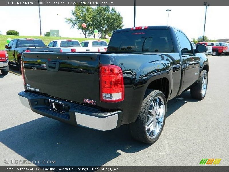 Onyx Black / Dark Titanium 2011 GMC Sierra 1500 Regular Cab