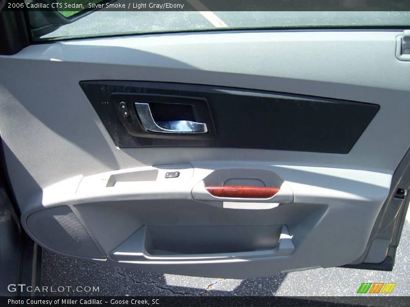 Silver Smoke / Light Gray/Ebony 2006 Cadillac CTS Sedan