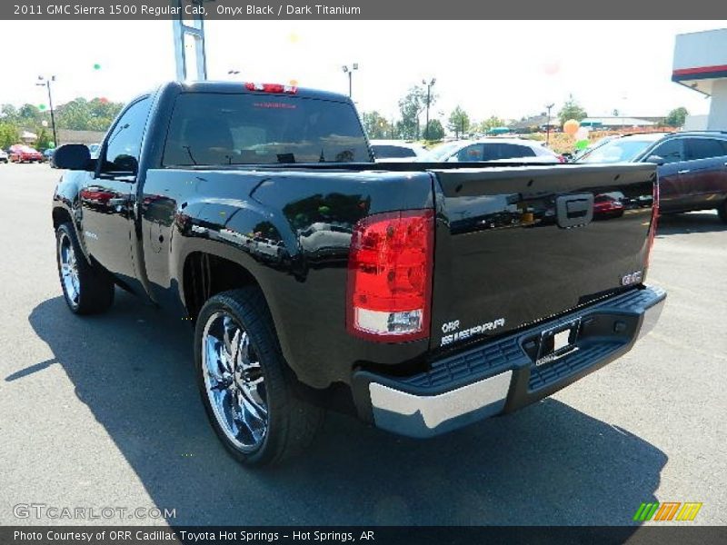 Onyx Black / Dark Titanium 2011 GMC Sierra 1500 Regular Cab
