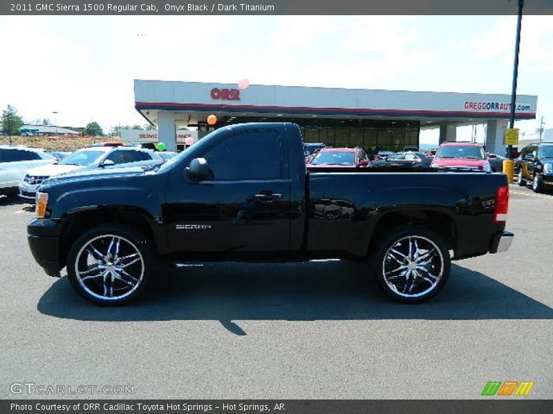 Onyx Black / Dark Titanium 2011 GMC Sierra 1500 Regular Cab
