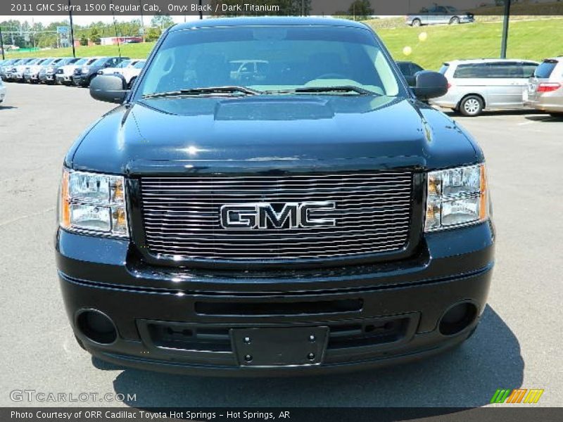 Onyx Black / Dark Titanium 2011 GMC Sierra 1500 Regular Cab