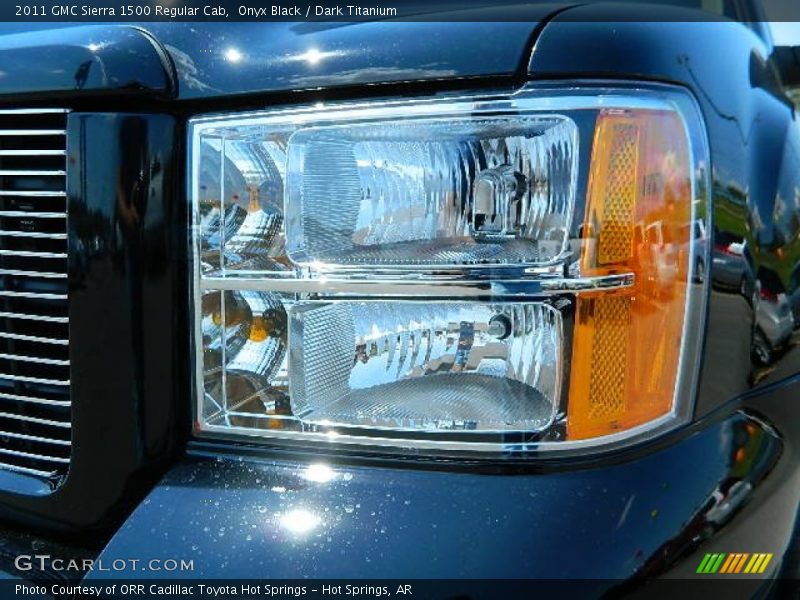 Onyx Black / Dark Titanium 2011 GMC Sierra 1500 Regular Cab