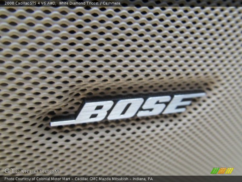 White Diamond Tricoat / Cashmere 2008 Cadillac STS 4 V6 AWD