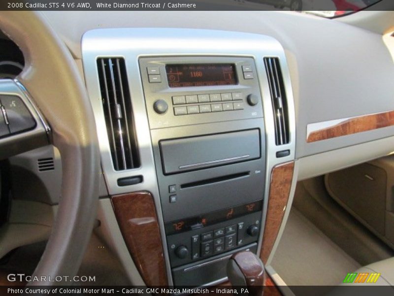 White Diamond Tricoat / Cashmere 2008 Cadillac STS 4 V6 AWD