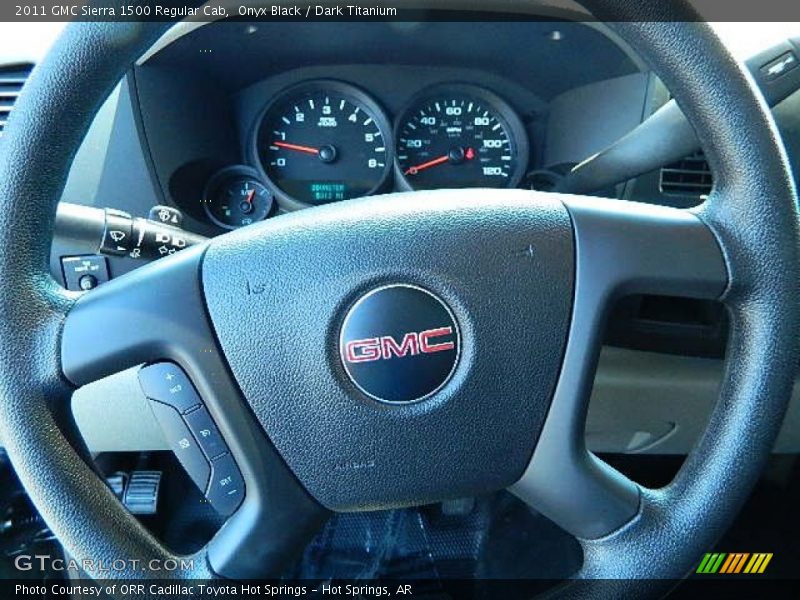 Onyx Black / Dark Titanium 2011 GMC Sierra 1500 Regular Cab
