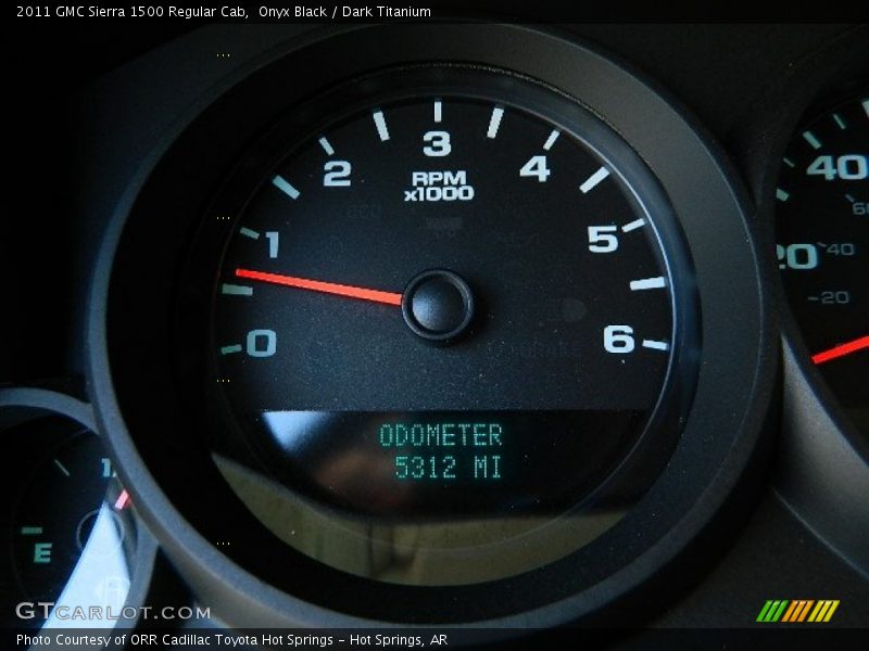 Onyx Black / Dark Titanium 2011 GMC Sierra 1500 Regular Cab