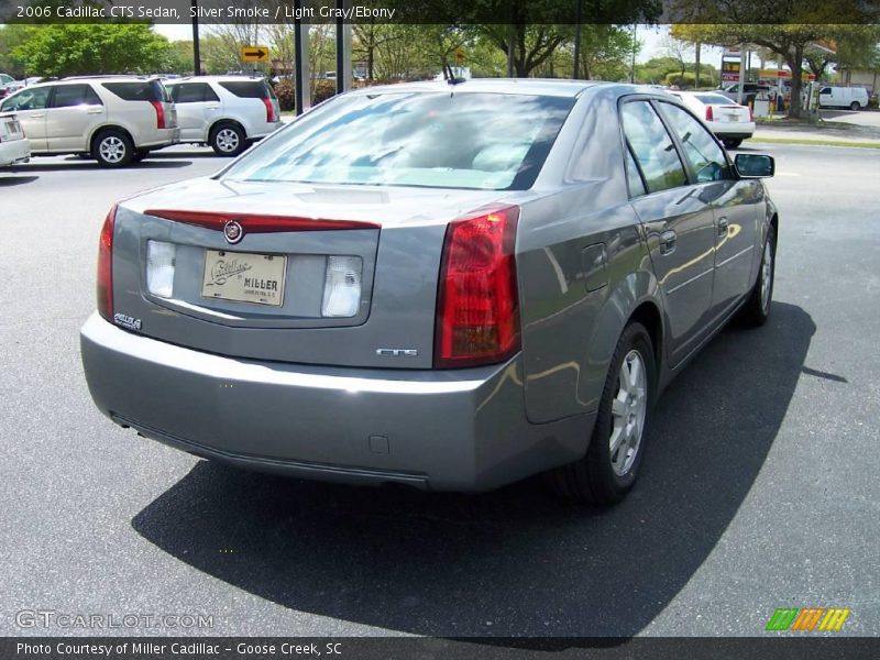 Silver Smoke / Light Gray/Ebony 2006 Cadillac CTS Sedan
