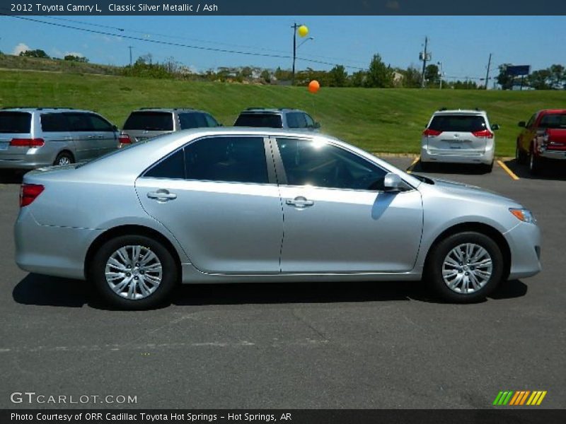 Classic Silver Metallic / Ash 2012 Toyota Camry L