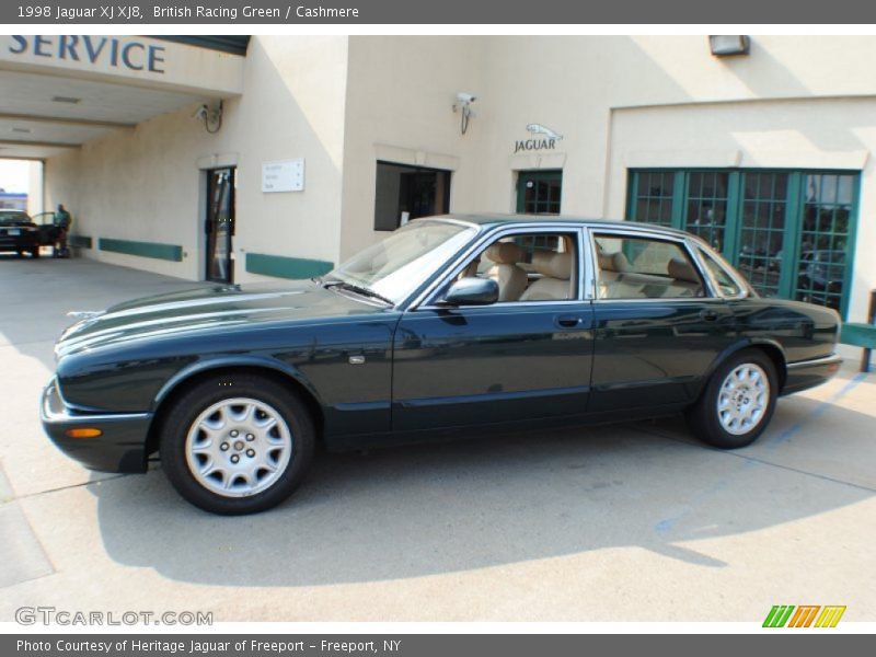 British Racing Green / Cashmere 1998 Jaguar XJ XJ8