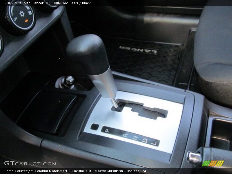 Rally Red Pearl / Black 2009 Mitsubishi Lancer DE