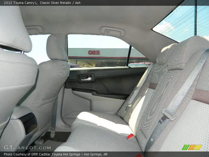 Classic Silver Metallic / Ash 2012 Toyota Camry L