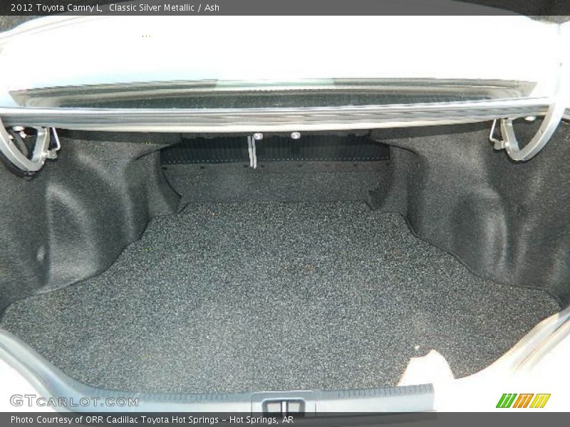 Classic Silver Metallic / Ash 2012 Toyota Camry L