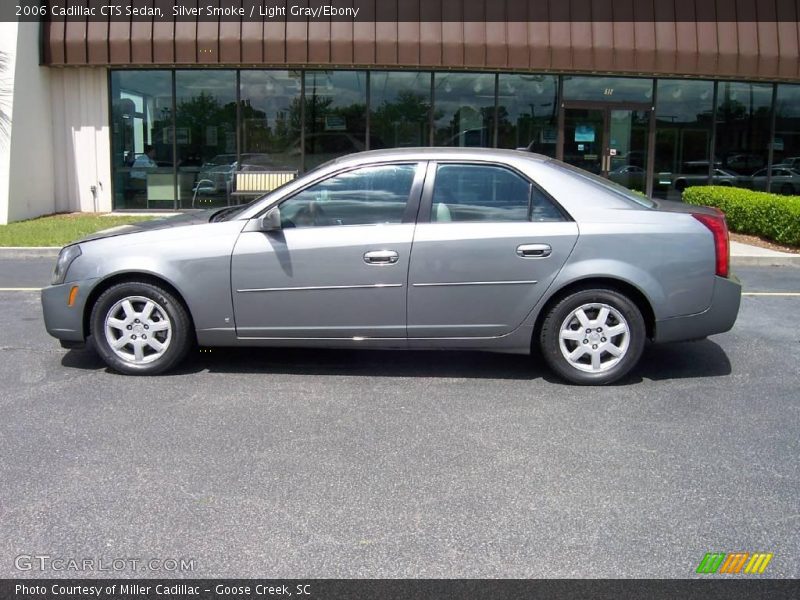 Silver Smoke / Light Gray/Ebony 2006 Cadillac CTS Sedan
