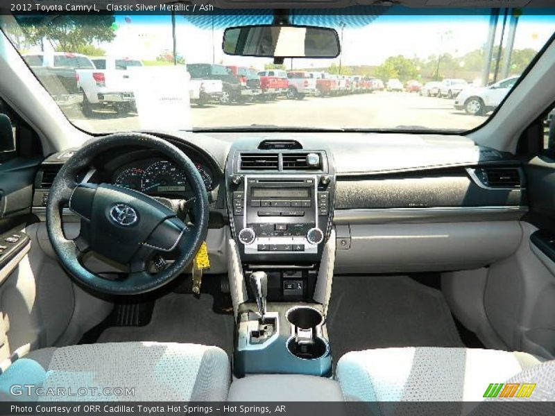 Classic Silver Metallic / Ash 2012 Toyota Camry L