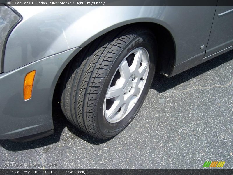 Silver Smoke / Light Gray/Ebony 2006 Cadillac CTS Sedan