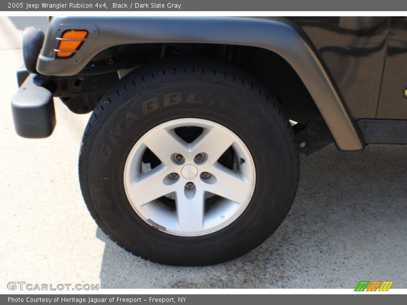 Black / Dark Slate Gray 2005 Jeep Wrangler Rubicon 4x4