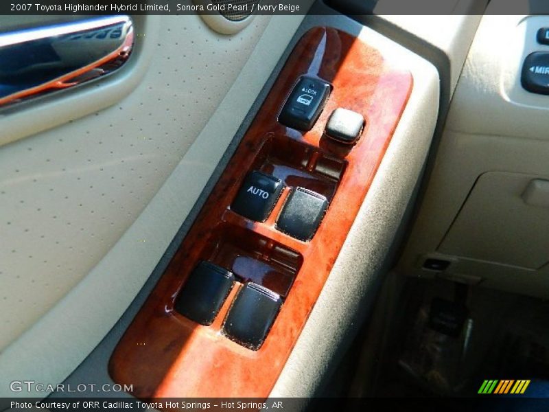 Sonora Gold Pearl / Ivory Beige 2007 Toyota Highlander Hybrid Limited