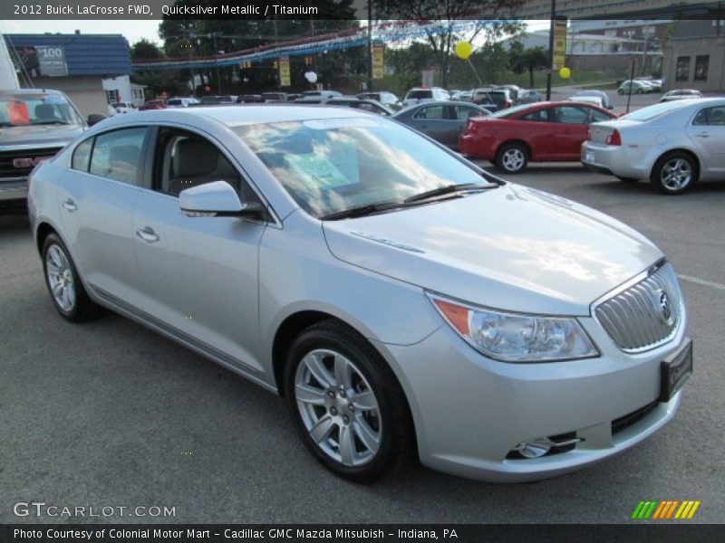 Quicksilver Metallic / Titanium 2012 Buick LaCrosse FWD
