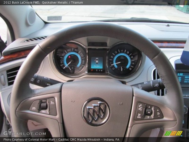 Quicksilver Metallic / Titanium 2012 Buick LaCrosse FWD