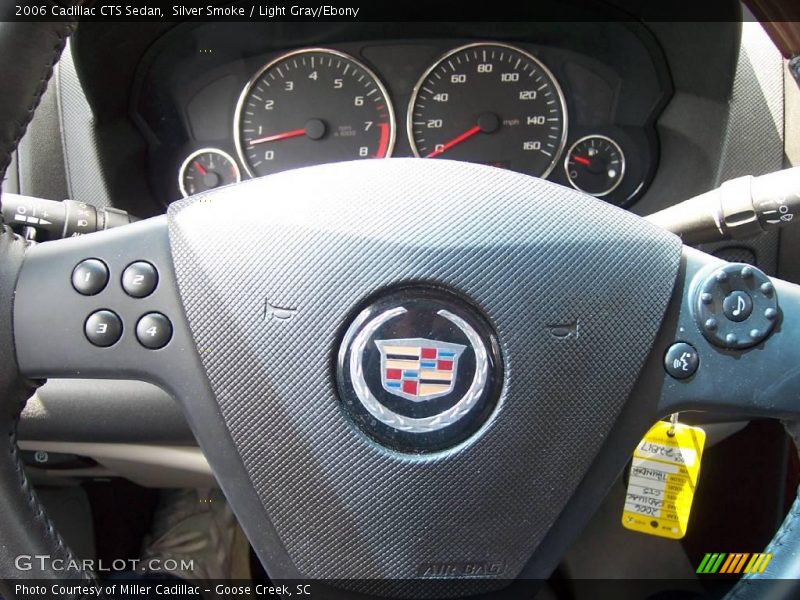 Silver Smoke / Light Gray/Ebony 2006 Cadillac CTS Sedan