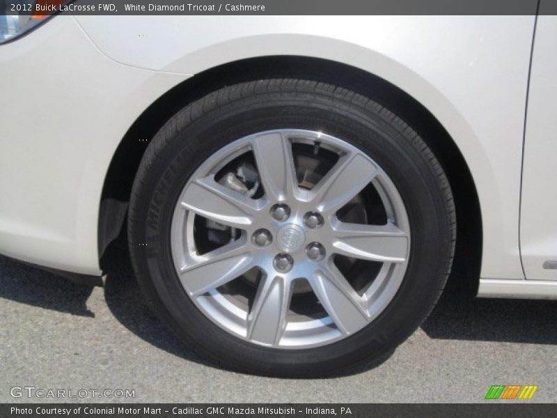 White Diamond Tricoat / Cashmere 2012 Buick LaCrosse FWD