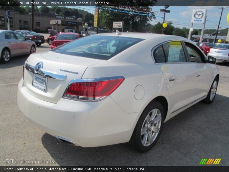 White Diamond Tricoat / Cashmere 2012 Buick LaCrosse FWD
