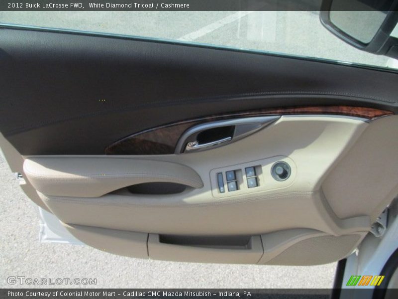 White Diamond Tricoat / Cashmere 2012 Buick LaCrosse FWD