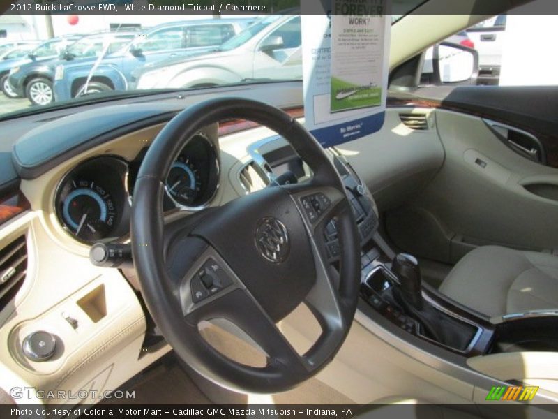 White Diamond Tricoat / Cashmere 2012 Buick LaCrosse FWD