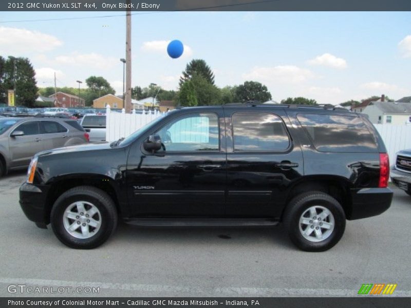 Onyx Black / Ebony 2012 GMC Yukon XL SLT 4x4